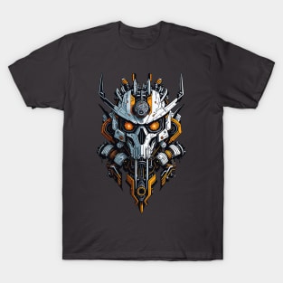 Mecha Skull S01 D75 T-Shirt